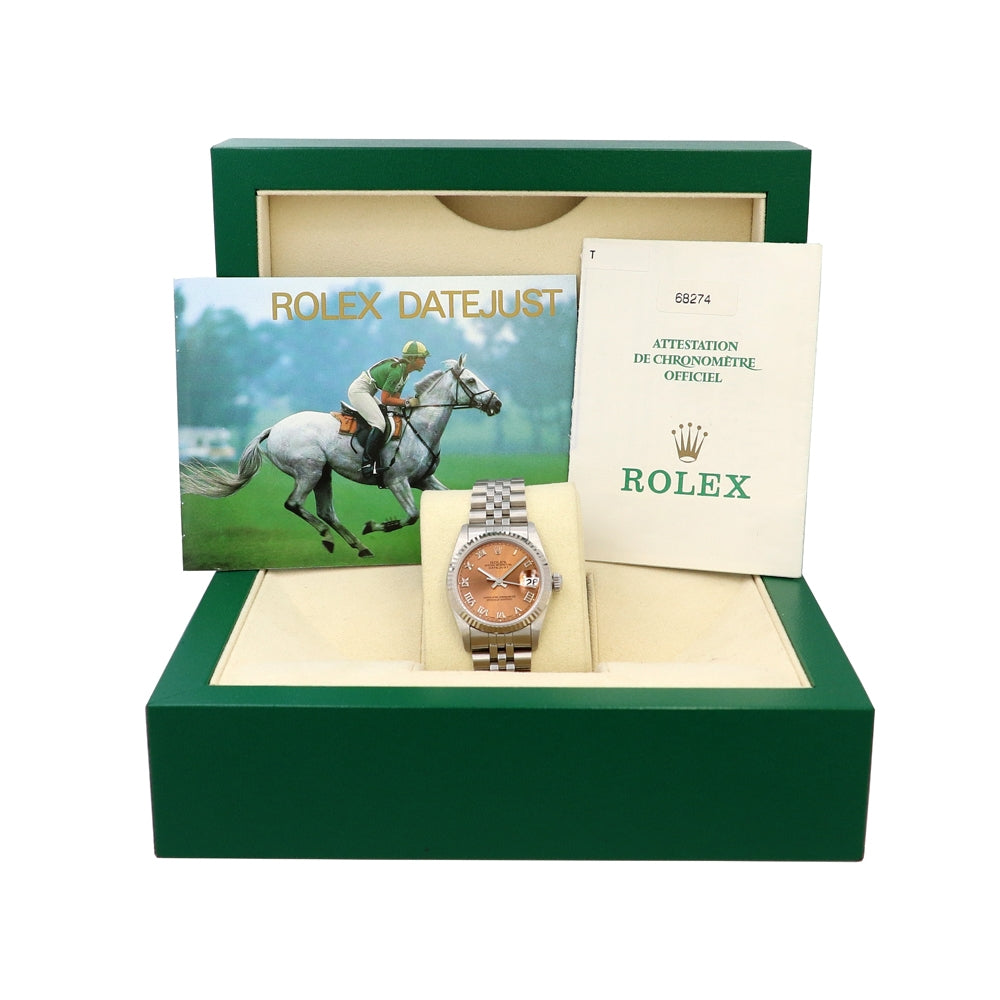 31mm Rolex Stainless Steel Datejust 68274 Watch