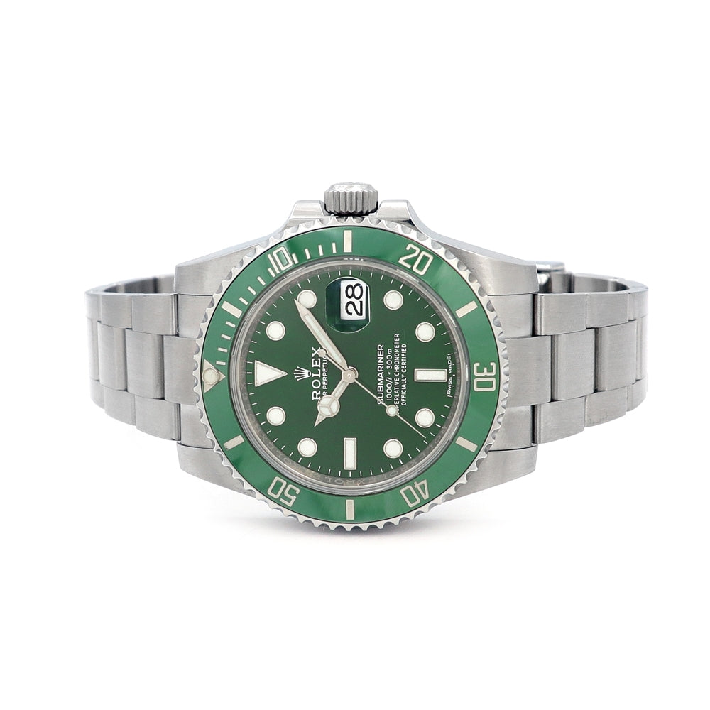 40mm Rolex Stainless Steel Submariner Date "Hulk" Watch
