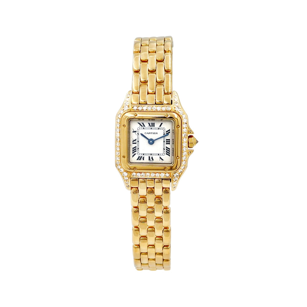 Small Cartier 18K Yellow Gold Panthere de Cartier Watch