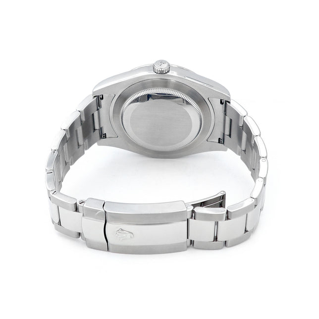 41mm Rolex Stainless Steel Datejust II Blue Dial 116334 Watch