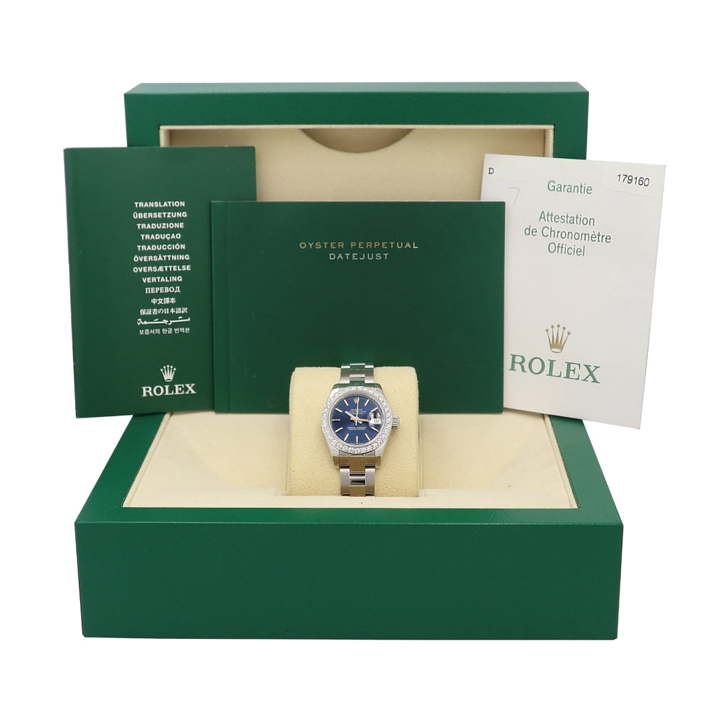 26mm Rolex Stainless Steel Oyster Perpetual Datejust Watch