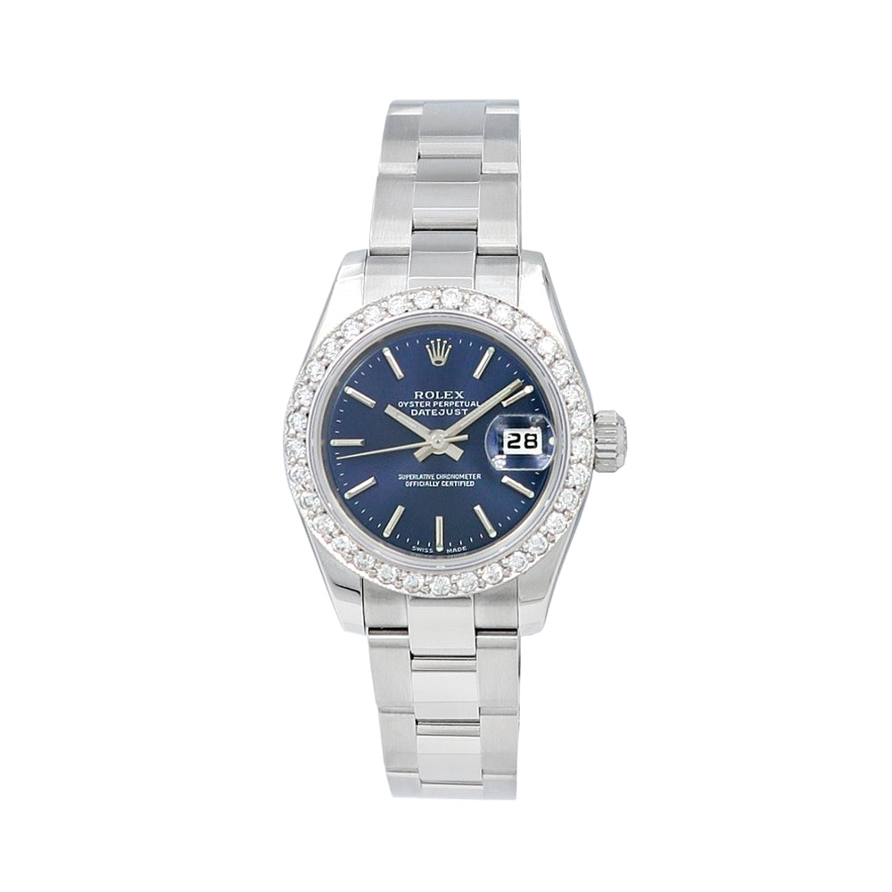 26mm Rolex Stainless Steel Oyster Perpetual Datejust Watch
