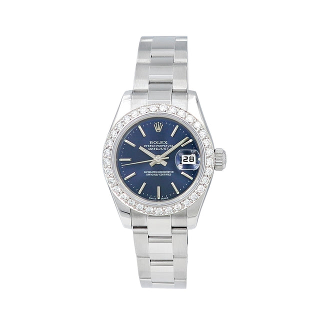 26mm Rolex Stainless Steel Oyster Perpetual Datejust Watch