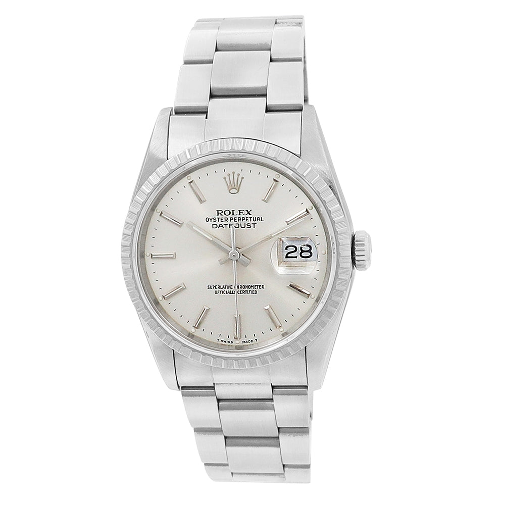 36mm Rolex Stainless Steel Oyster Perpetual Watch