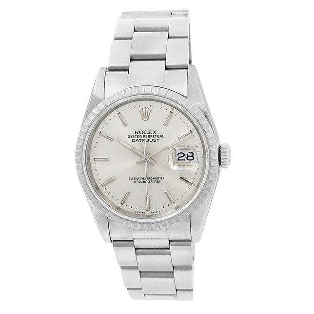 36mm Rolex Stainless Steel Oyster Perpetual Watch