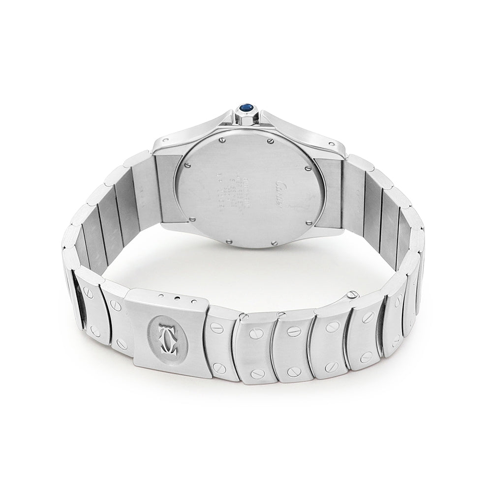33mm Cartier Stainless Steel Santos Ronde Watch