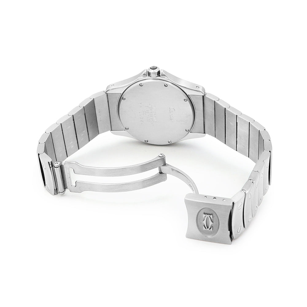 33mm Cartier Stainless Steel Santos Ronde Watch