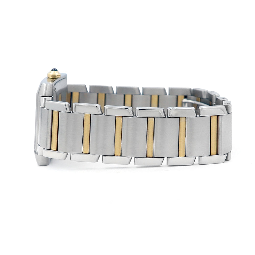 Large Cartier Tank Francaise Watch.