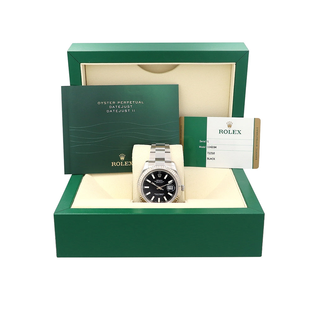 41mm Rolex Stainless Steel Datejust II Watch