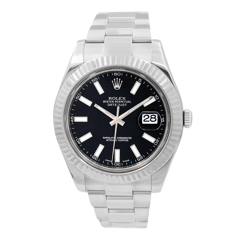 41mm Rolex Stainless Steel Datejust II Watch