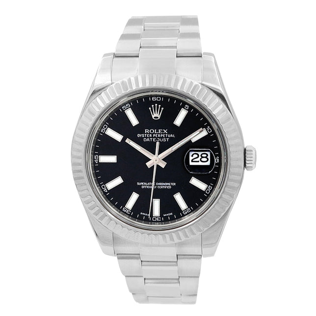 41mm Rolex Stainless Steel Datejust II Watch