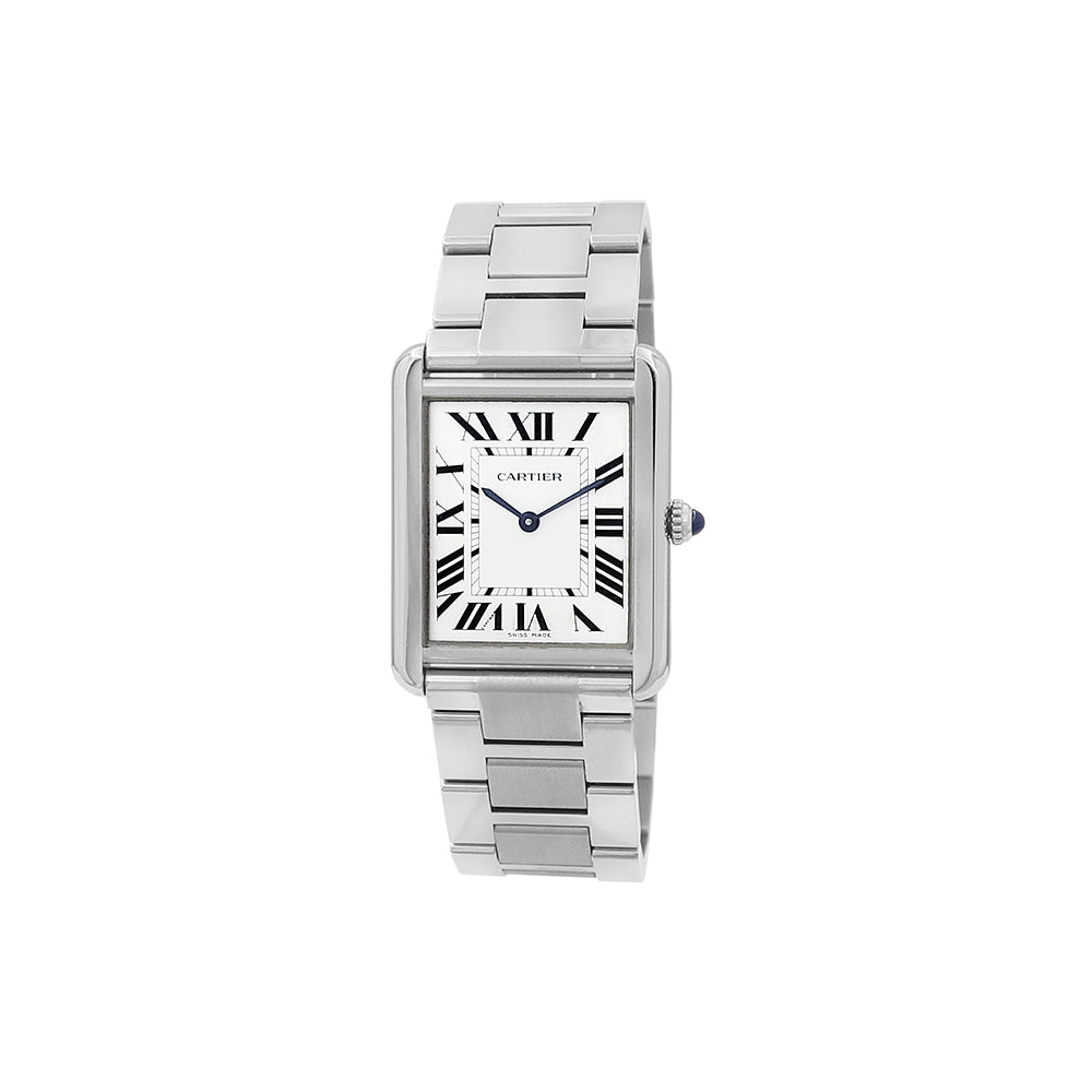 27.5 x 34.5mm Cartier Stainless Steel Tank Solo Watch