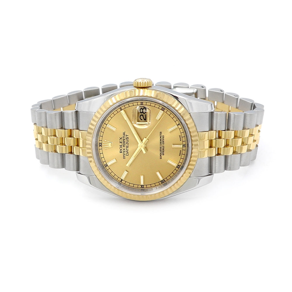 36mm Rolex Datejust Watch