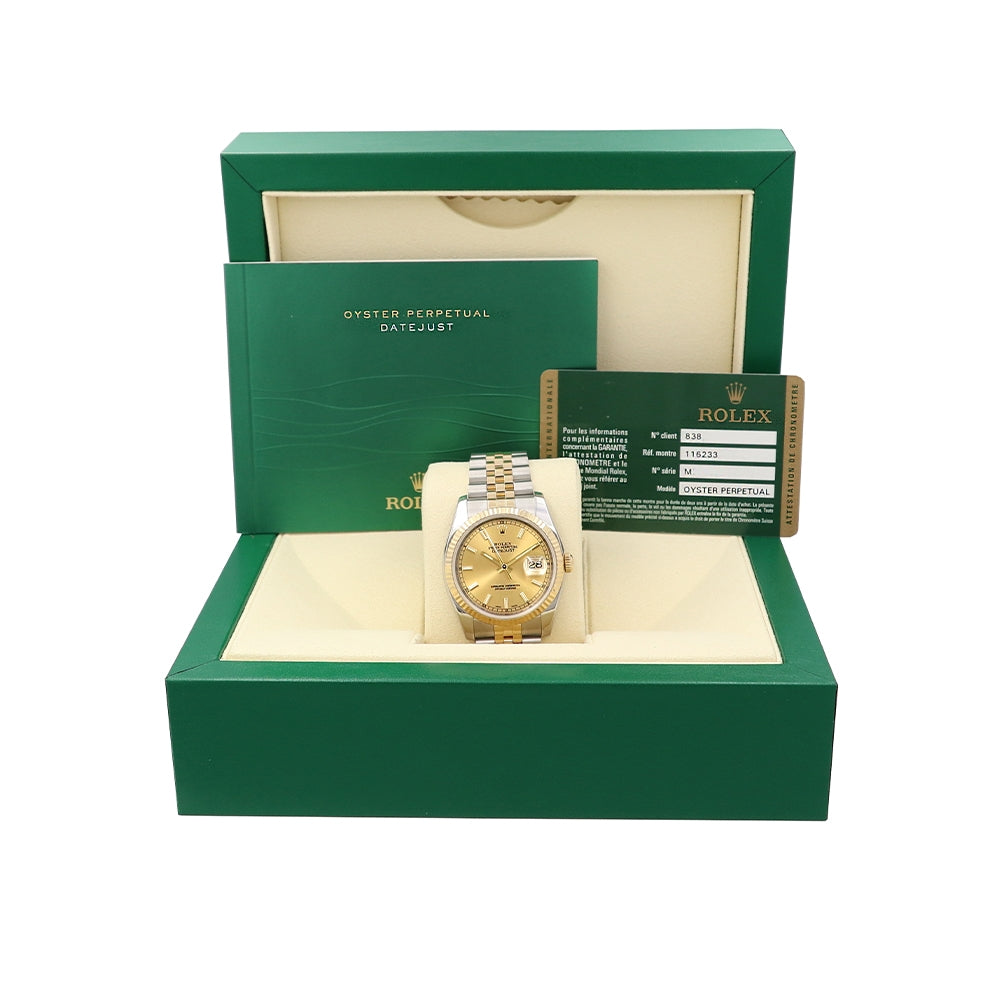 36mm Rolex Datejust Watch