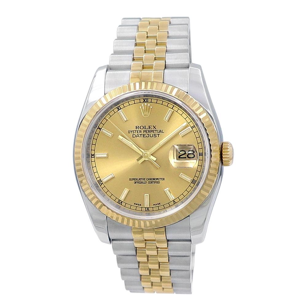36mm Rolex Datejust Watch