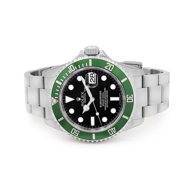 40mm Rolex Stainless Steel Submariner "Kermit"  Watch Unworn