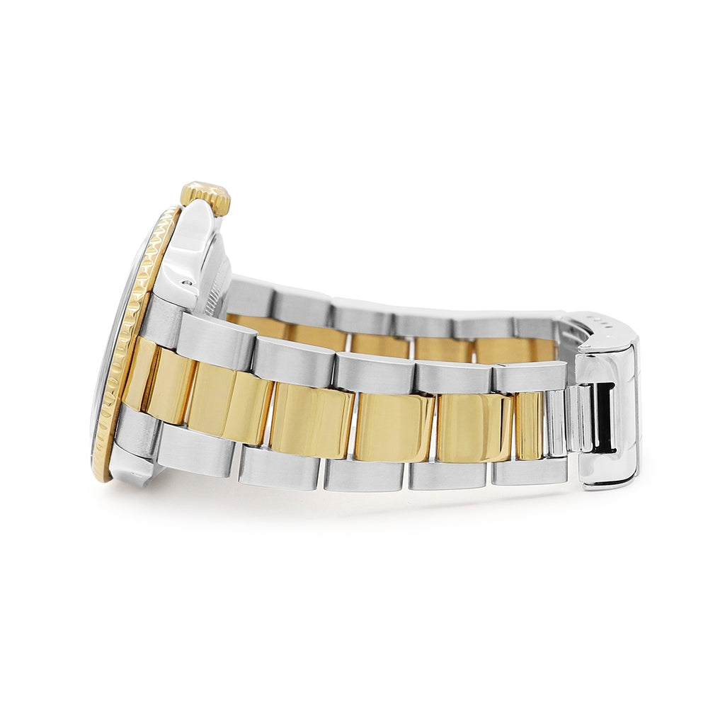 40mm Rolex 18k Yellow Gold And Stainless Steel Submariner Watch