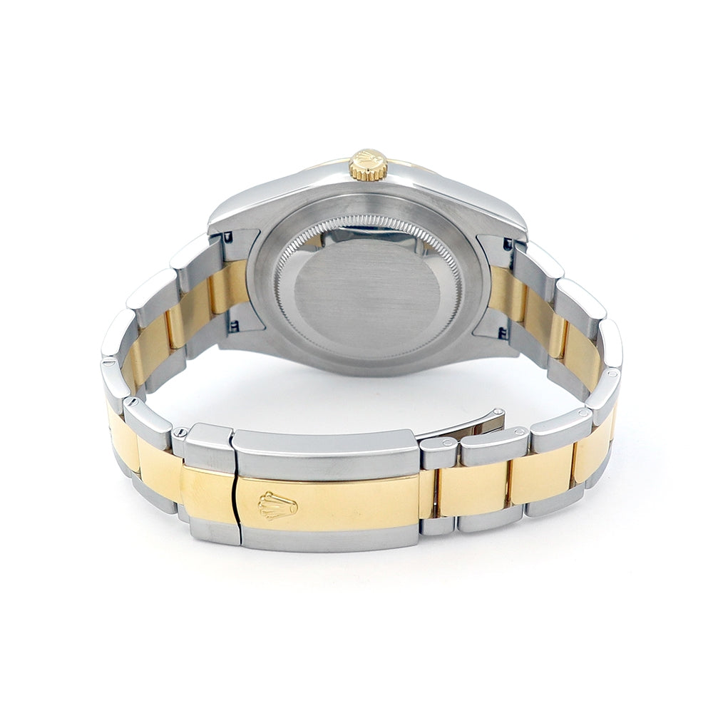 41mm Rolex 18k Yellow Gold and Stainless Steel Oyster Perpetual Datejust II Watch