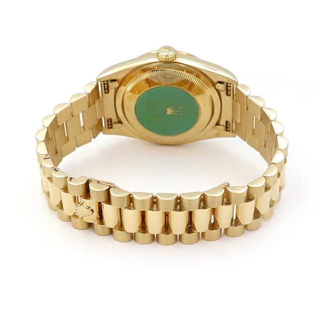 36mm Rolex 18k Yellow Gold Oyster Perpetual Daydate Watch