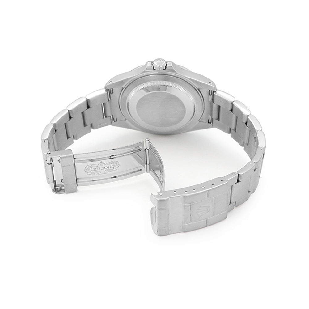 40mm Rolex Stainless Steel Explorer II Watch.