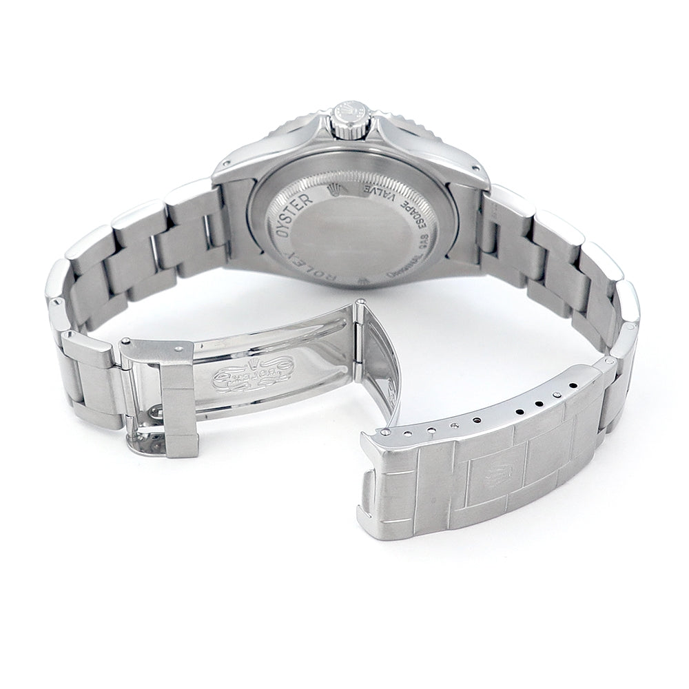 40mm Rolex Stainless Steel  Sea Dweller Watch. Black Dial