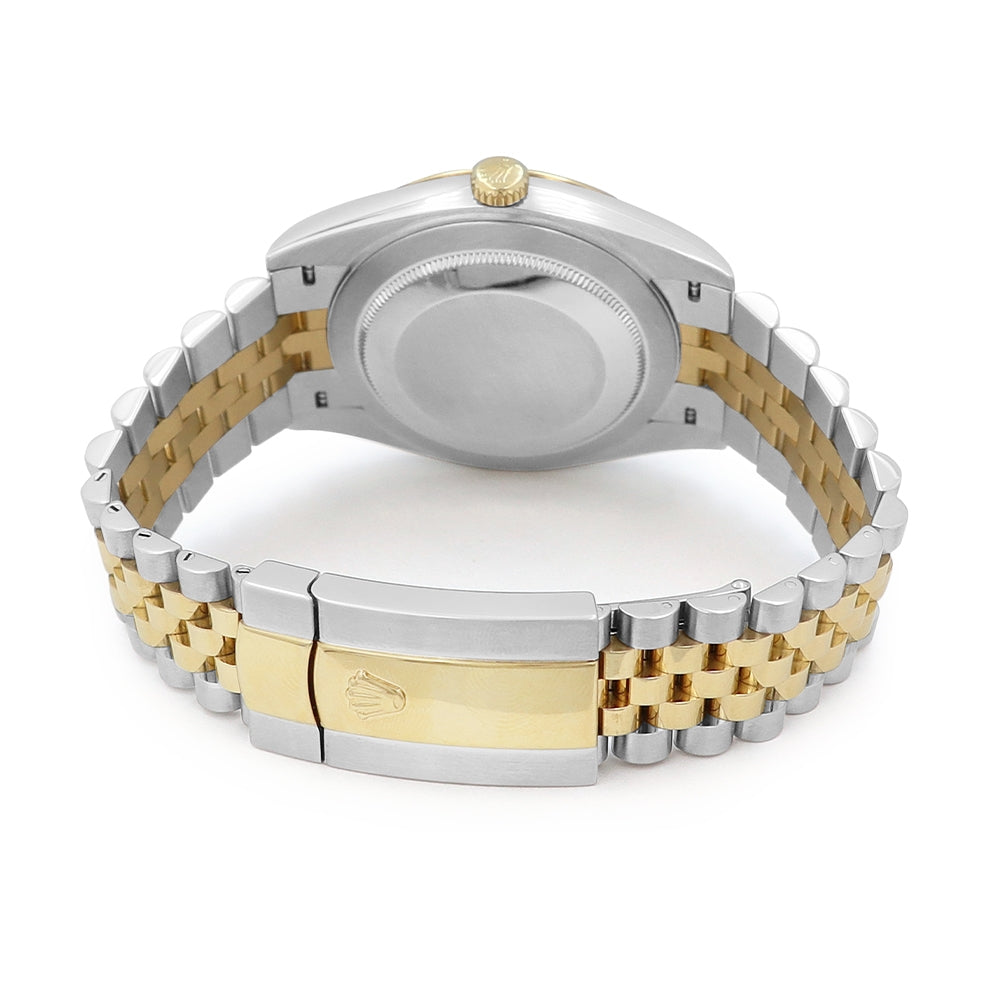 41mm Two tone "Datejust 41" 10R Diamond Dial Watch
