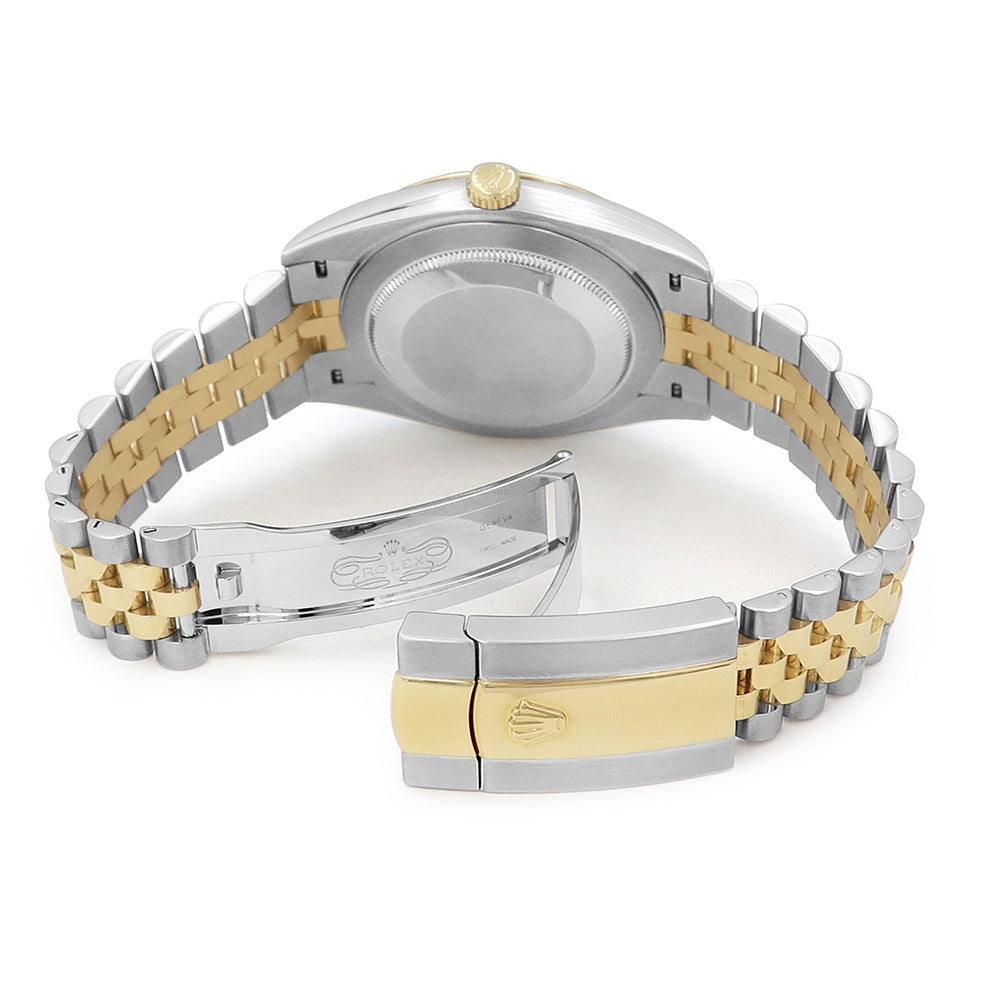 41mm Two tone "Datejust 41" 10R Diamond Dial Watch