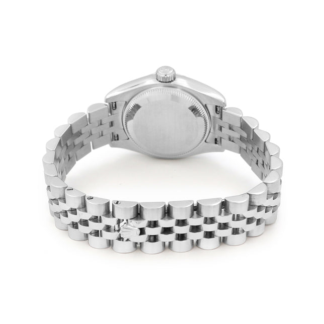 26mm Rolex Stainless Steel Datejust Watch Hidden Clasp