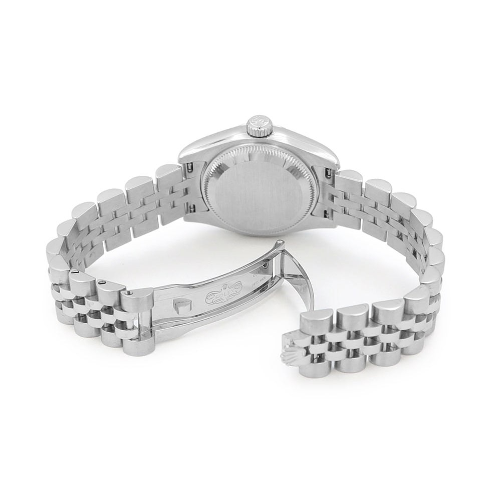 26mm Rolex Stainless Steel Datejust Watch Hidden Clasp