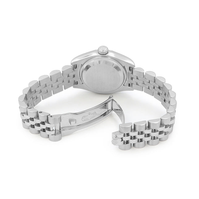 26mm Rolex Stainless Steel Datejust Watch Hidden Clasp