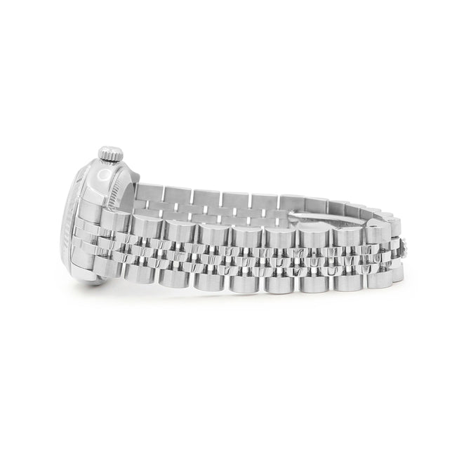 26mm Rolex Stainless Steel Datejust Watch Hidden Clasp