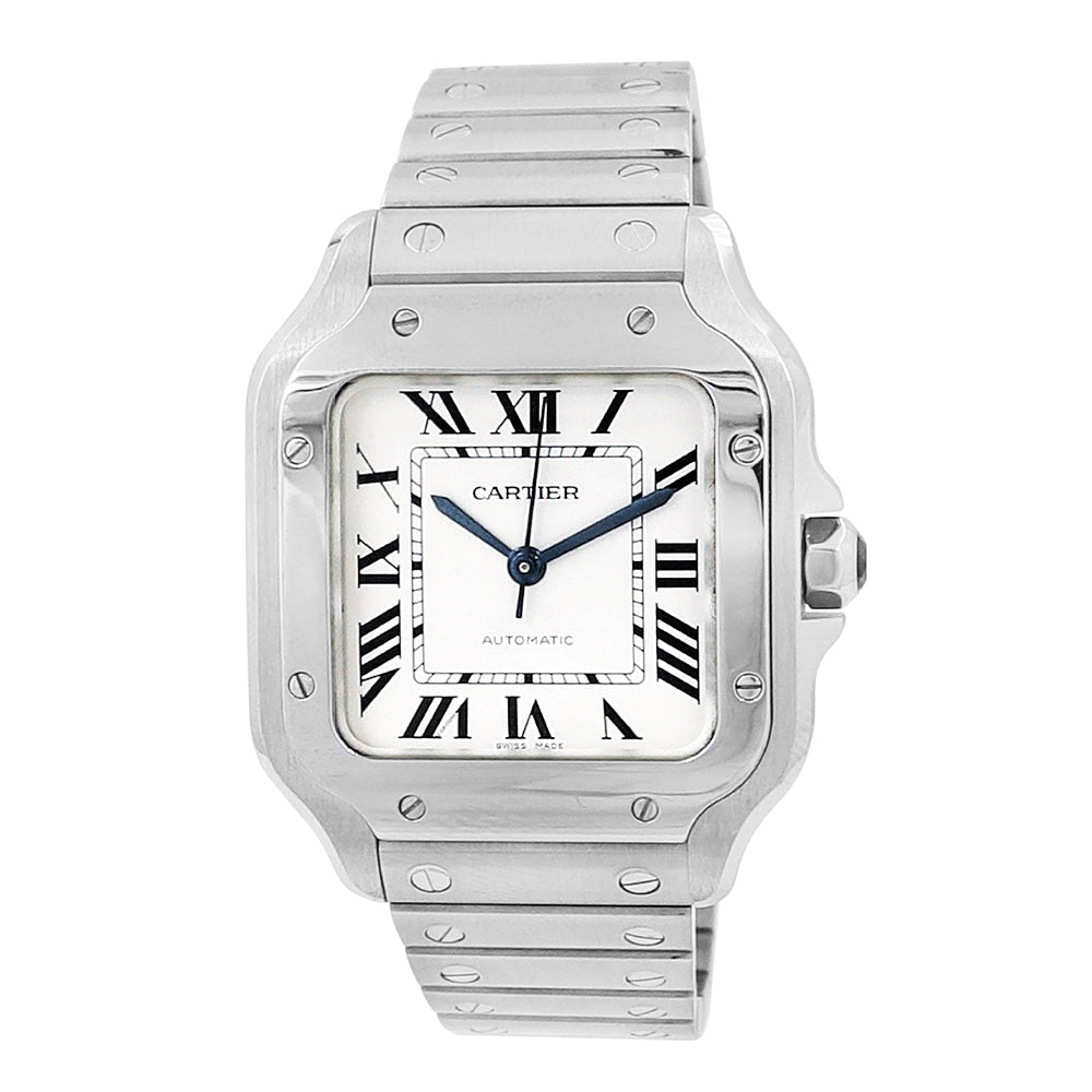 Medium Sized "41.9mm x 35.1mm" Santos de Cartier Watch