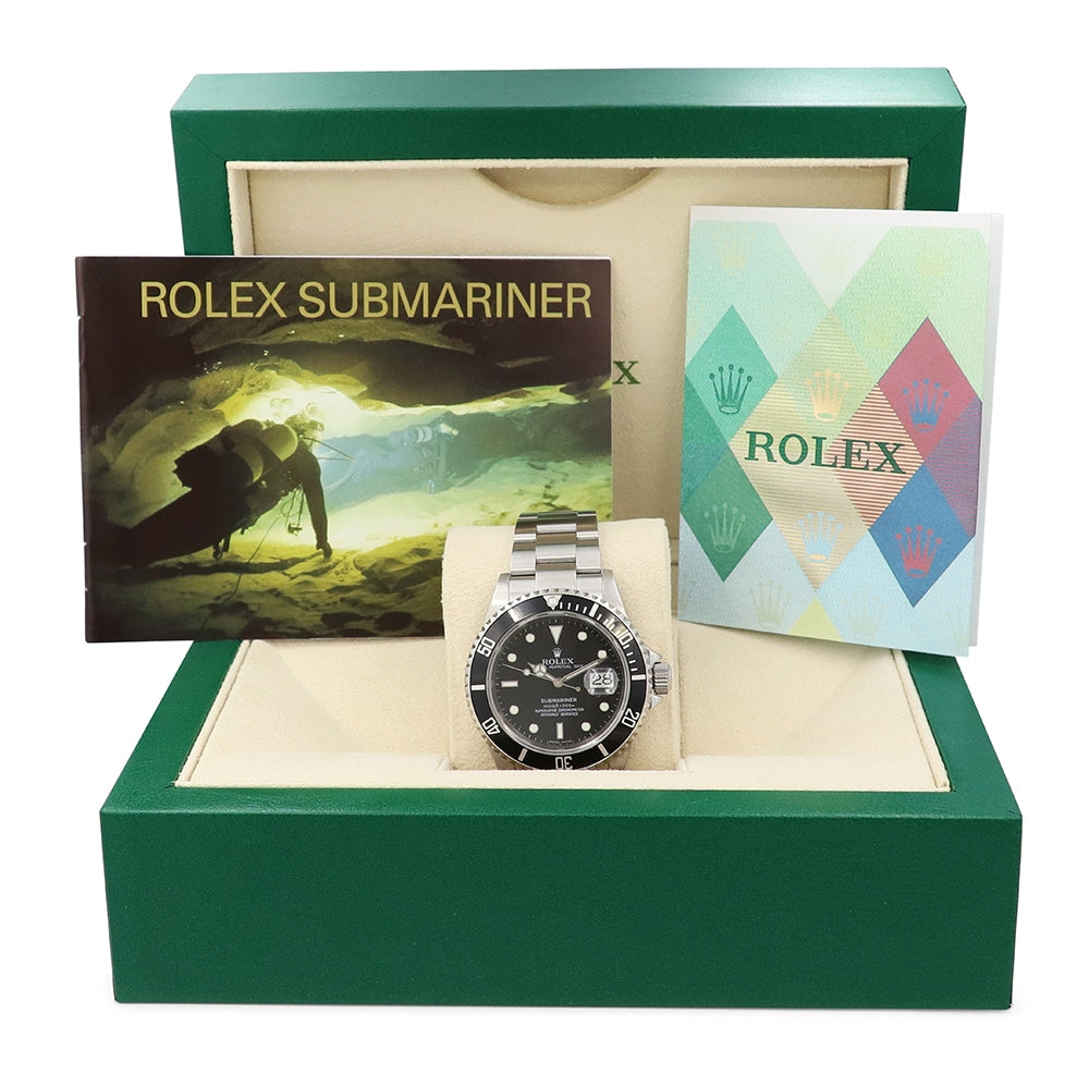40mm Rolex Submariner Black Dial Watch