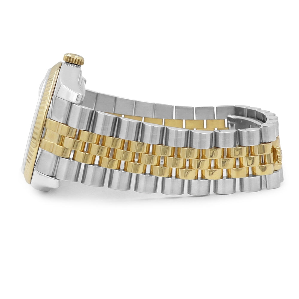 36mm Rolex 18k Yellow Gold and Stainless Steel Datejust Watch