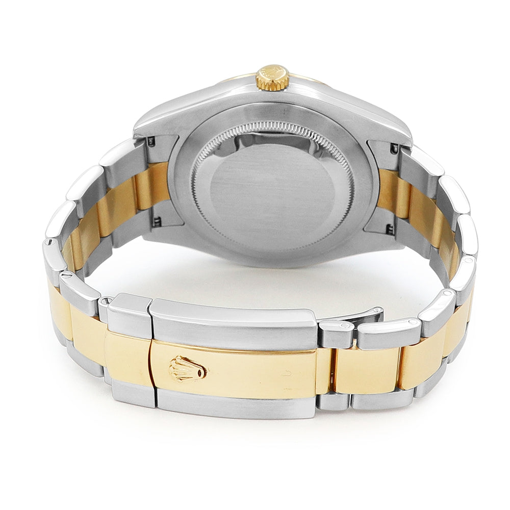 41mm Two tone Datejust II 10R Diamond Dial Watch