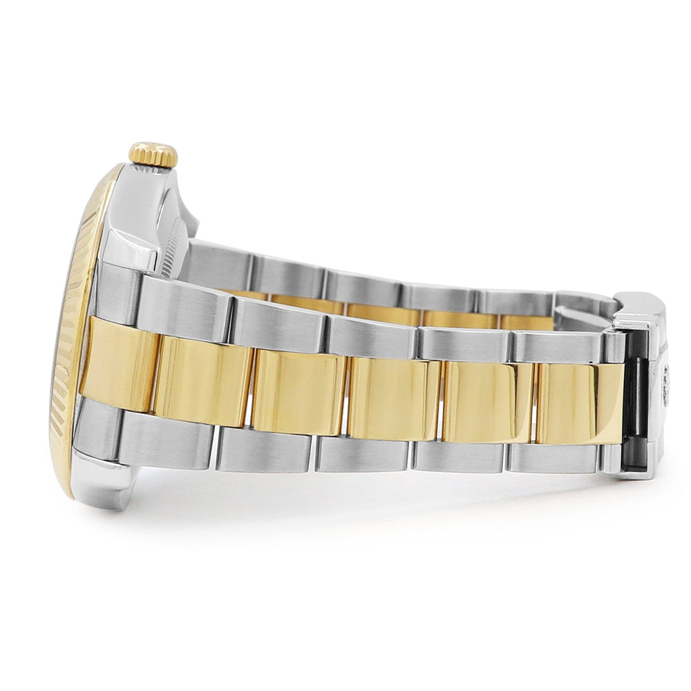 41mm Two tone Datejust II 10R Diamond Dial Watch
