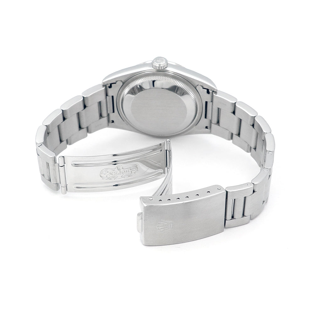 36mm Datejust Silver Roman Numeral Dial Watch