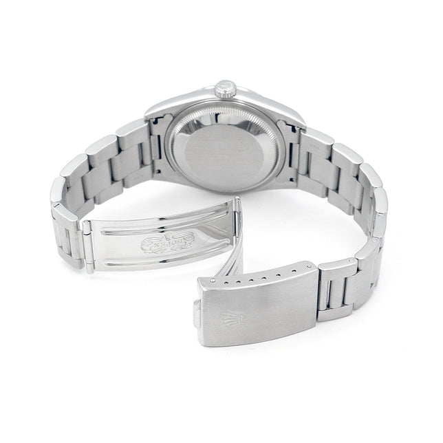 36mm Datejust Silver Roman Numeral Dial Watch