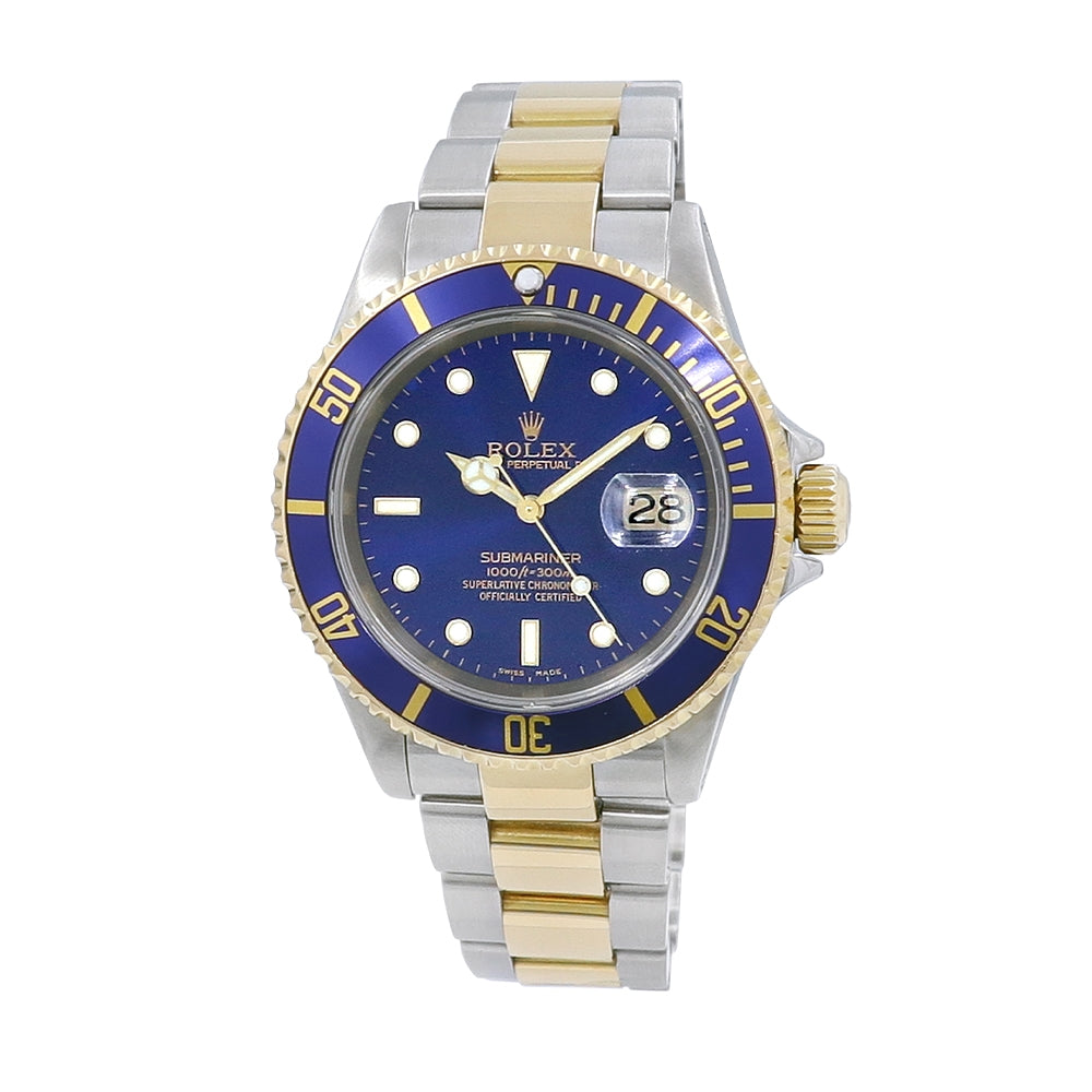 40mm  Submariner Blue Dial  Watch