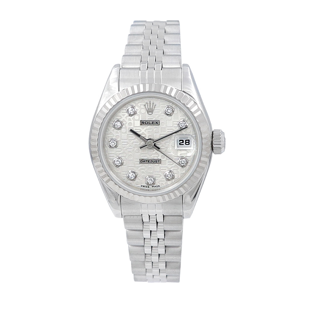 26mm Ladies Stainless Steel Datejust 10R Diamond Jubilee Watch