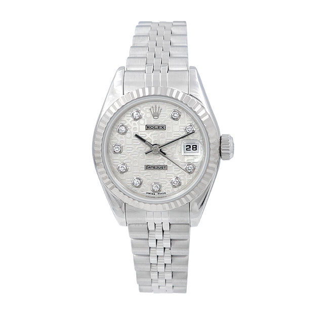 26mm Ladies Stainless Steel Datejust 10R Diamond Jubilee Watch