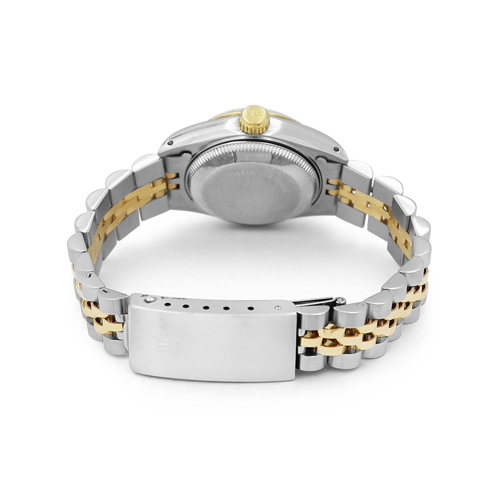 26mm Two-tone Ladies Watch Black Dial