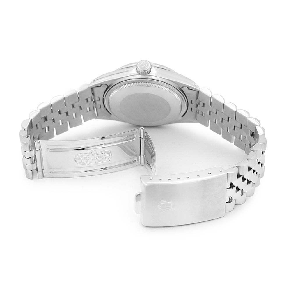 36mm Rolex Men's Stainless Steel Datejust Watch