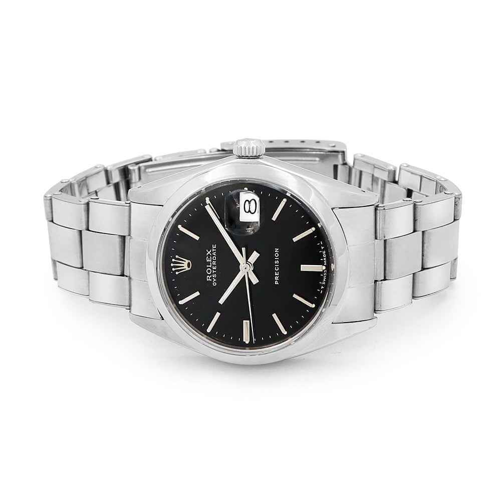 34mm Rolex OysterDate Precision Vintage Watch 6694
