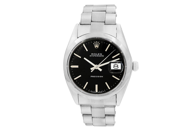 34mm Rolex OysterDate Precision Vintage Watch 6694