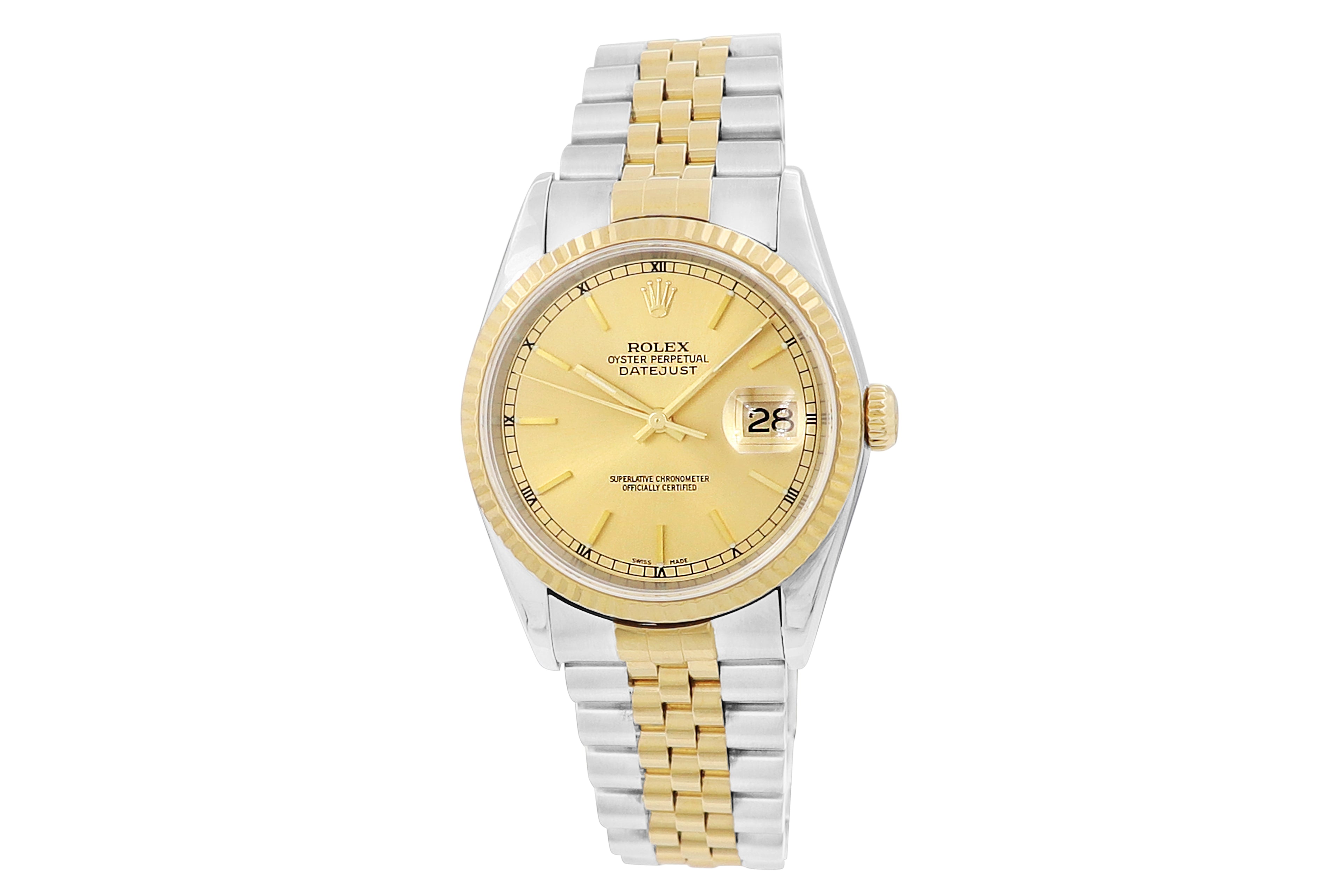 36mm Rolex Datejust Watch Style 16233