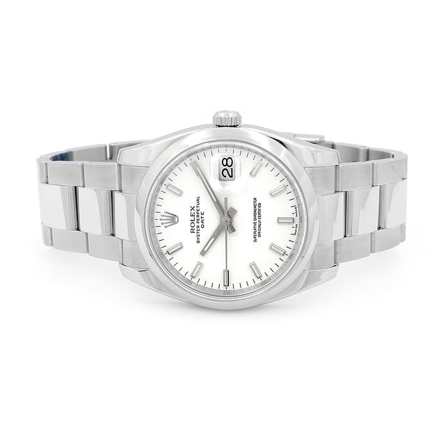 34mm Oyster Perpetual Date 115200 w/ Open Card