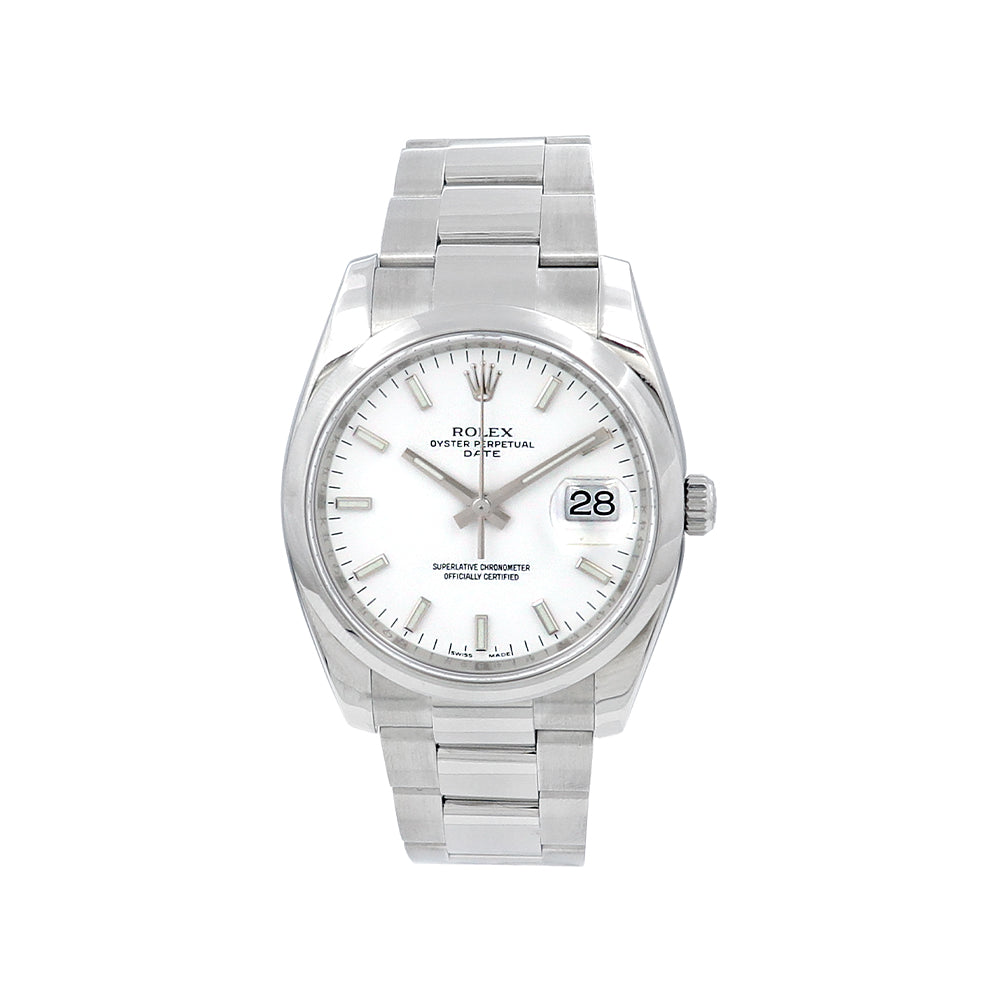 34mm Oyster Perpetual Date 115200 w/ Open Card