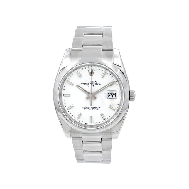 34mm Oyster Perpetual Date 115200 w/ Open Card