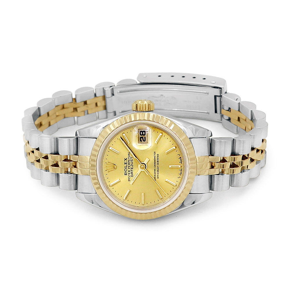 26mm Two Tone Lady's Datejust Watch 69173